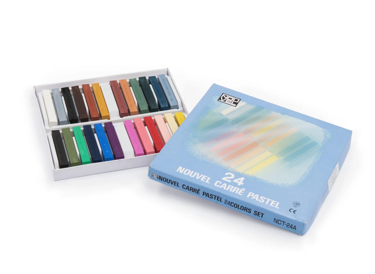 日本櫻花牌乾粉彩24色 (NCT-24A, NCT-24B) |和諧粉彩適用